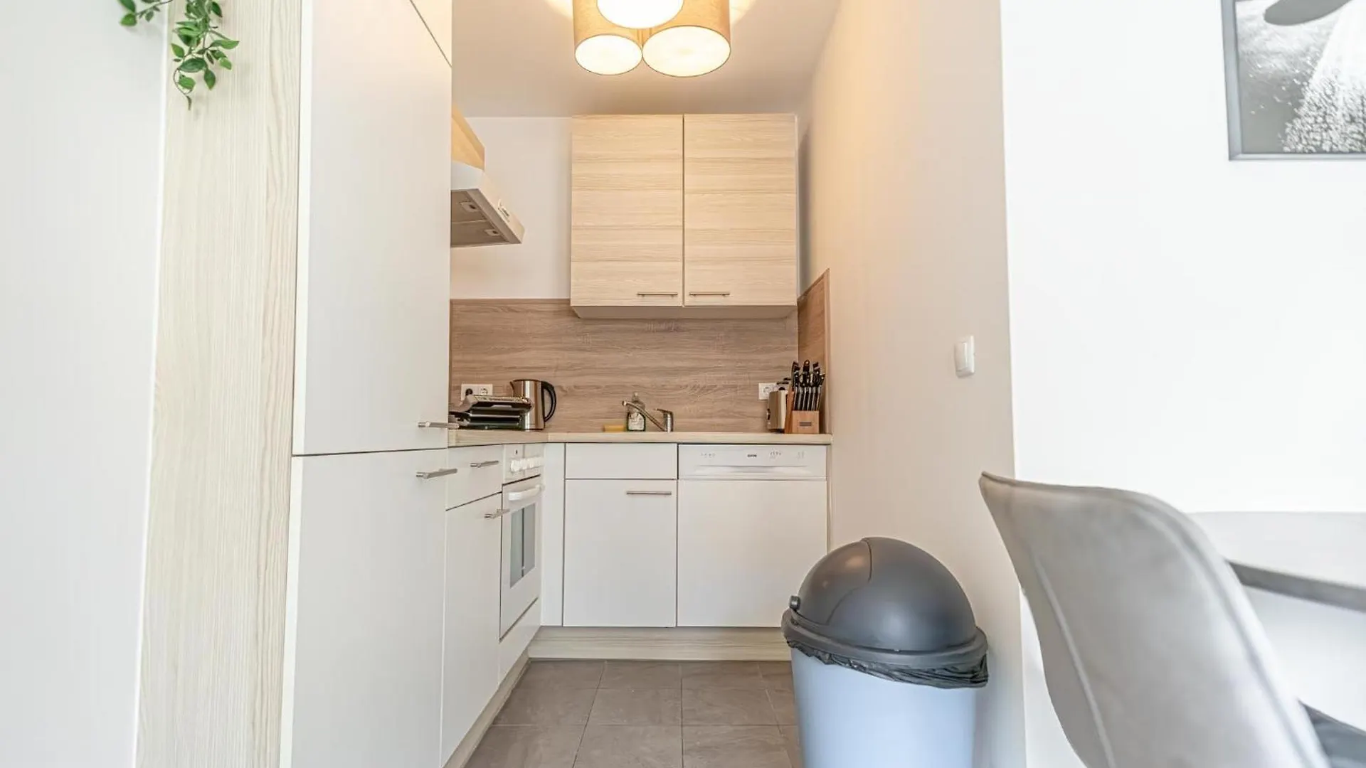 Chic 1Br & 1Lr Apt Only 9 Min To City Center, King Bed, Metro Access Wiedeń Apartament